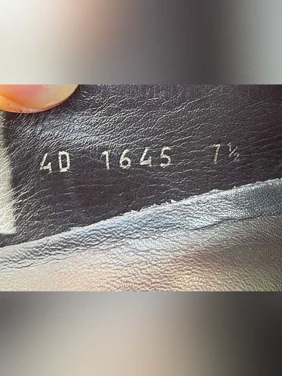 Prada Linea Rossa black leather loafers classic slip-on design Round Toes 7.5M main image 14